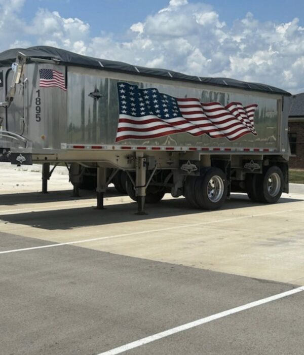 Trailstar 39ft dump trailer