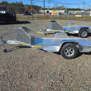 2025 ALUMA MC10 Single-Axle Motorcycle Trailer