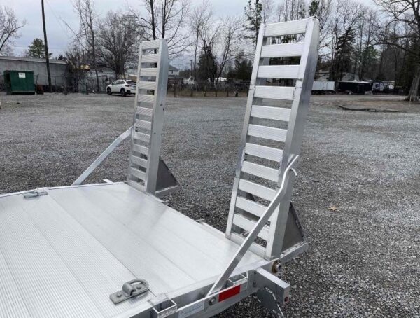 2024 ALUMA 8200 Super Heavy Tandem Axle Equipment Trailer – 7K Torsion Axles, 16' Ramps