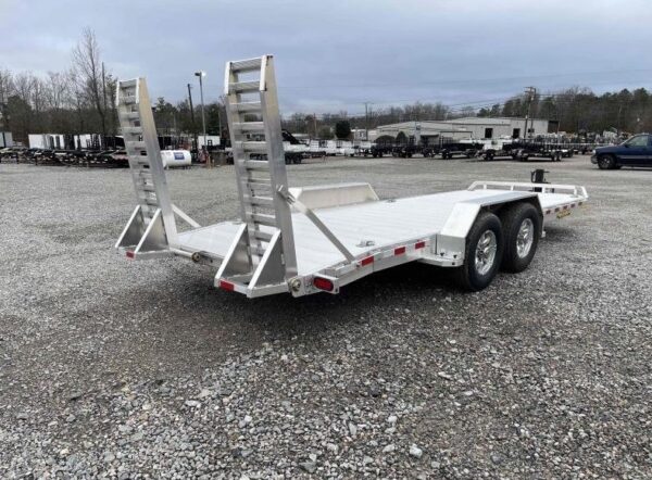 2024 ALUMA 8200 Super Heavy Tandem Axle Equipment Trailer – 7K Torsion Axles, 16' Ramps