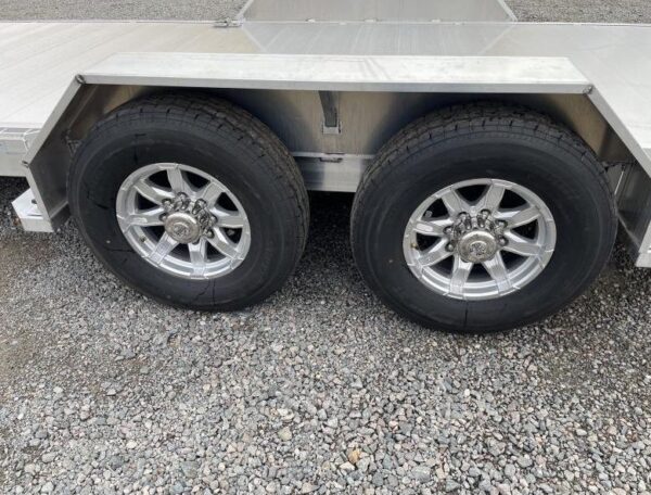 2024 ALUMA 8200 Super Heavy Tandem Axle Equipment Trailer – 7K Torsion Axles, 16' Ramps