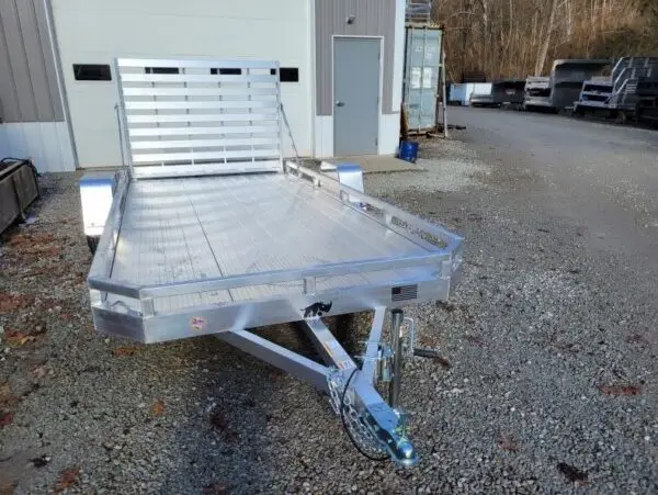 2025 Black Rhino 81"x14' Low Pro Aluminum Utility Trailer – Torsion Axle, Ramp Gate