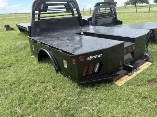 skirted flatbed truck bed