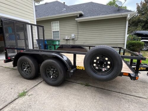2025 Big Tex 60PI 77” x 12’ Tandem Axle Utility Trailer - Image 4