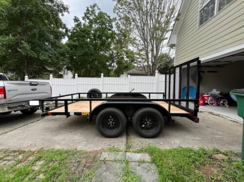 2025 Big Tex 60PI 77” x 12’ Tandem Axle Utility Trailer - Image 5