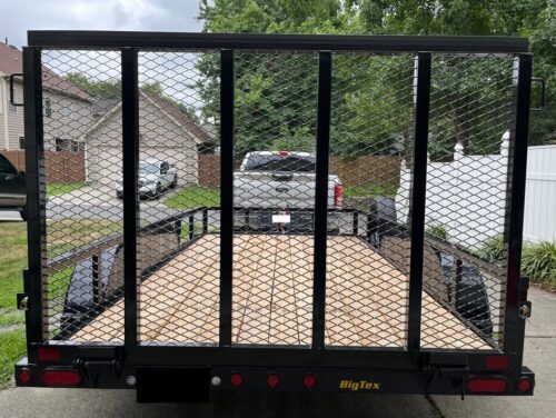 2025 Big Tex 60PI 77” x 12’ Tandem Axle Utility Trailer - Image 6