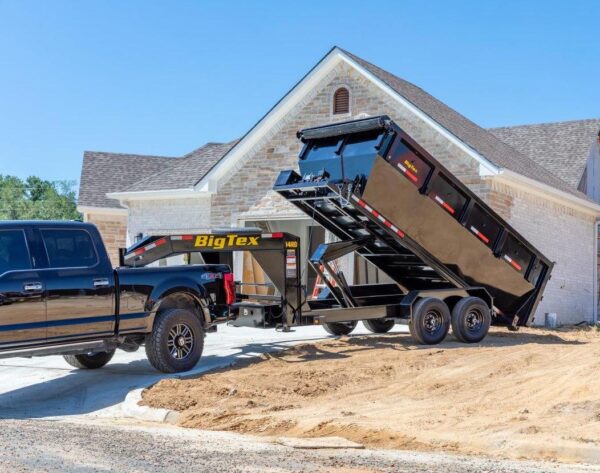 2025 Big Tex 14RD-14 Roll-Off Gooseneck Dump Trailer - Image 4