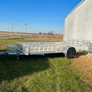 2023 Arrowhead 7×14 Aluminum Utility Trailer