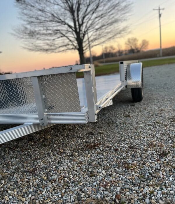 2023 Arrowhead 7x14 Aluminum Utility Trailer - Image 3