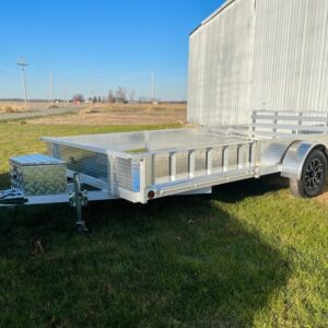 2023 Arrowhead 7×14 Aluminum Utility Trailer