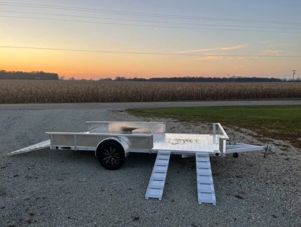 2023 Arrowhead 7x14 Aluminum Utility Trailer - Image 8
