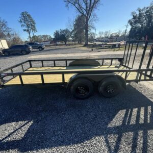 2025 Caliber 6.6’ x 16’ Utility Trailer  Tandem Axle