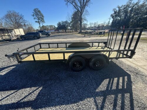 2025 Caliber 6.6’ x 16’ Utility Trailer  Tandem Axle - Image 2