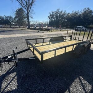 2025 Caliber 6.6’ x 16’ Utility Trailer  Tandem Axle