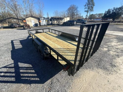 2025 Caliber 6.6’ x 16’ Utility Trailer  Tandem Axle - Image 5