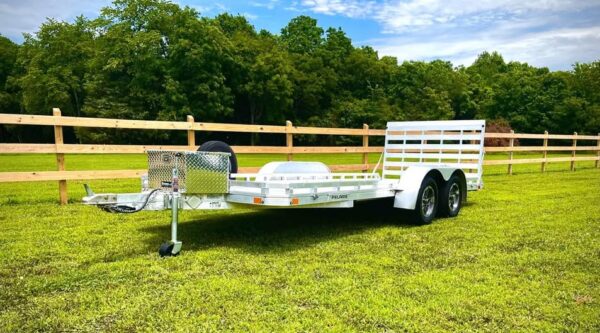 Polaris aluminum utility trailer