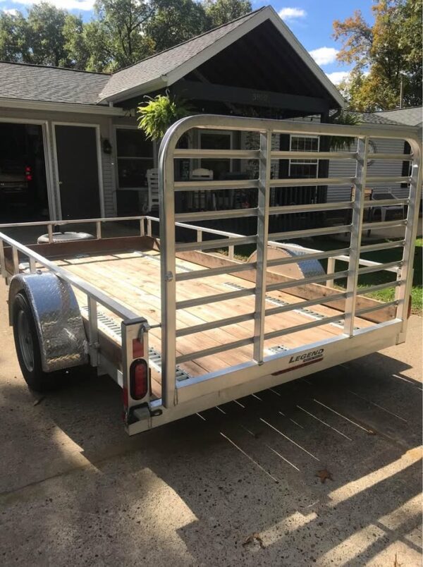 2021 Legend 6x12 Premium Aluminum Utility Trailer