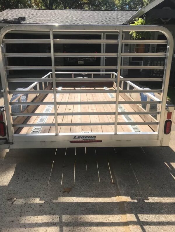 2021 Legend 6x12 Premium Aluminum Utility Trailer