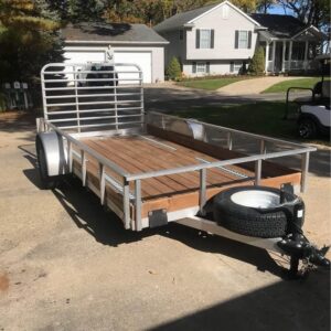 2021 Legend 6×12 Premium Aluminum Utility Trailer
