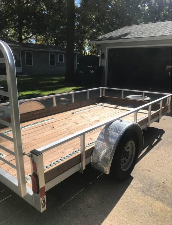 2021 Legend 6x12 Premium Aluminum Utility Trailer
