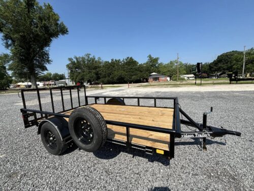 ground level utility trailer