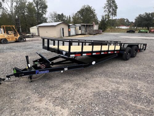 2025 Premier 83” x 24’ Hydraulic Tilt Equipment Trailer - Image 3
