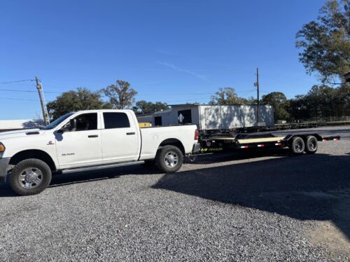 2025 76"x10' Utility Trailer  Black Tandem Axle B/R Trailer - Image 3