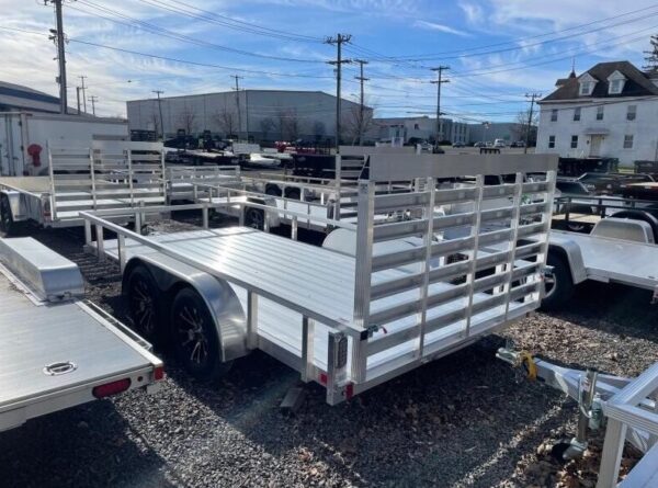 2024 Sport Haven AUT714TD 7x14 Deluxe Aluminum Utility Trailer