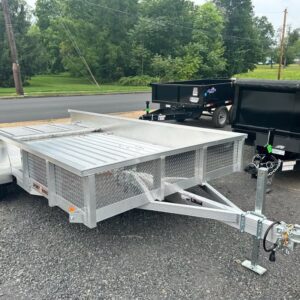 NEW Aluminum Utility Trailer Tandem Axle, 7K GVWR