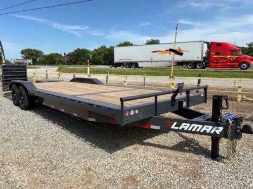 Lamar car hauler trailer for sale