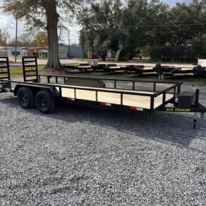 2024 BIR 82” x 20’ Utility Trailer  Tandem Axle