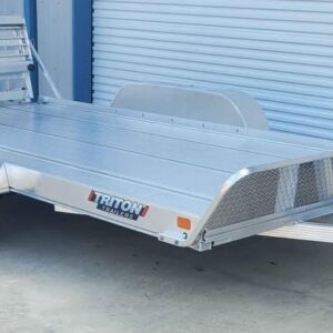NEW 2023 Triton 14′ Tandem Axle Aluminum Utility Trailer