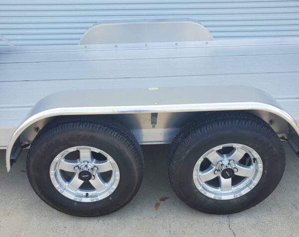 NEW 2023 Triton 14' Tandem Axle Aluminum Utility Trailer - Image 3