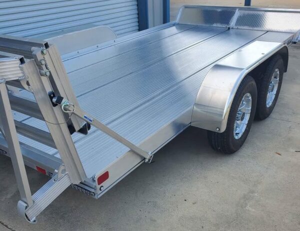 NEW 2023 Triton 14' Tandem Axle Aluminum Utility Trailer - Image 5