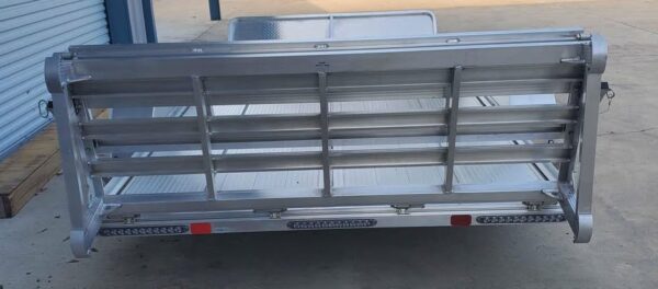 NEW 2023 Triton 14' Tandem Axle Aluminum Utility Trailer - Image 6