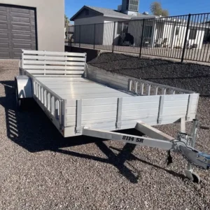 2018 Aluma 8114SR 14’6″ Aluminum Utility Trailer