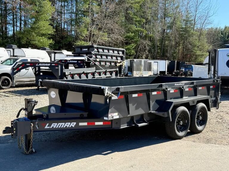 2025 Lamar 83" x 14' Low-Pro Dump Trailer (14K GVWR) - Image 3