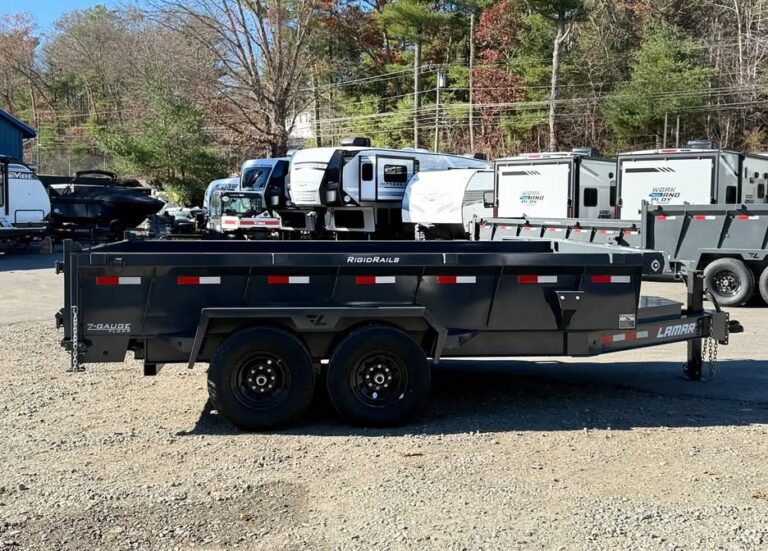 2025 Lamar 83" x 14' Low-Pro Dump Trailer (14K GVWR) - Image 4