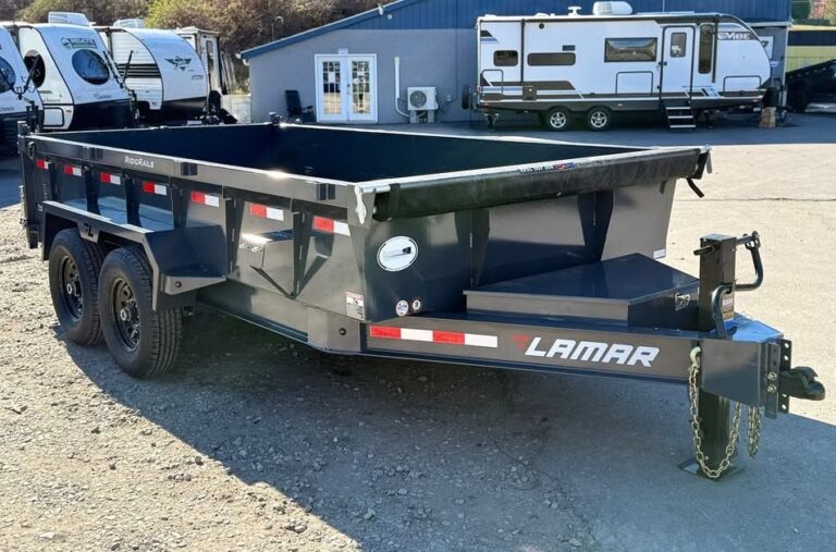 2025 Lamar 83" x 14' Low-Pro Dump Trailer (14K GVWR) - Image 7