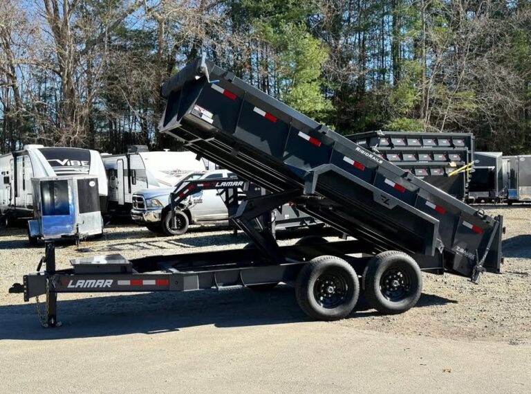 2025 Lamar 83" x 14' Low-Pro Dump Trailer (14K GVWR) - Image 9