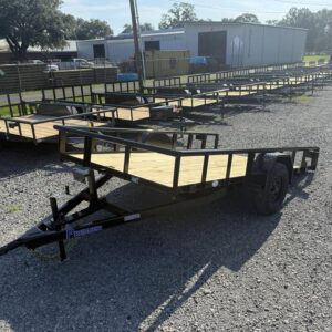 2025 Premier 6×12 Utility Trailer  Pipe Top