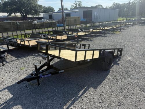 single axle 6x12 utility trailer
