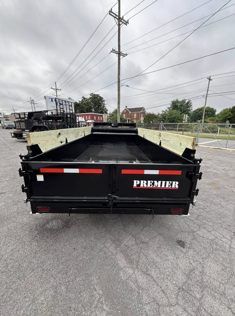 2025 Premier LEHDT 814-14K Low Profile Gooseneck Dump Trailer - Image 3