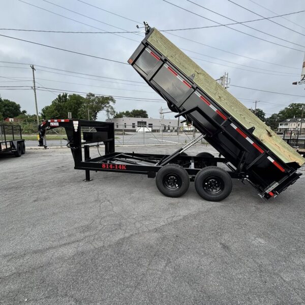 2025 Premier LEHDT 814-14K Low Profile Gooseneck Dump Trailer