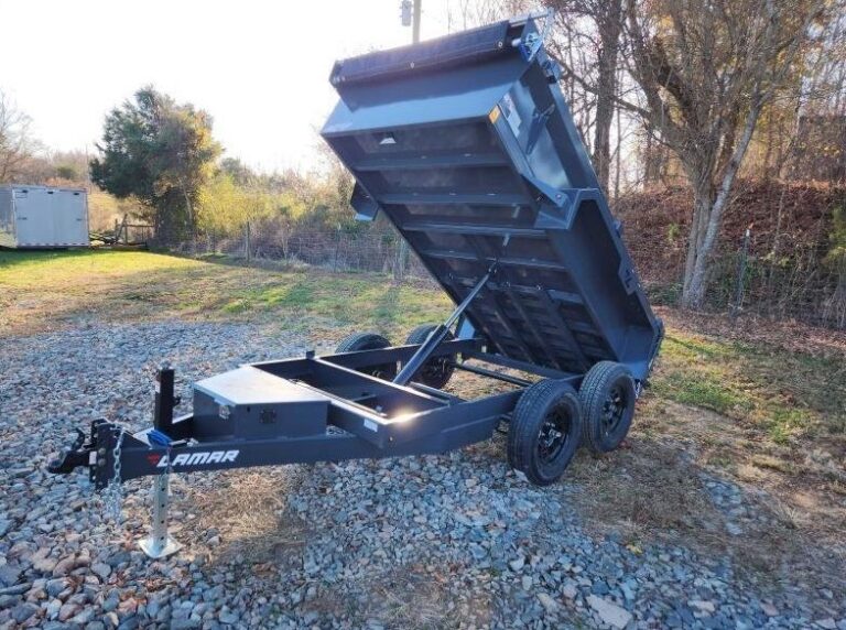 2026 Lamar DS601023 60" x 10' Mini Dump Trailer - Image 3
