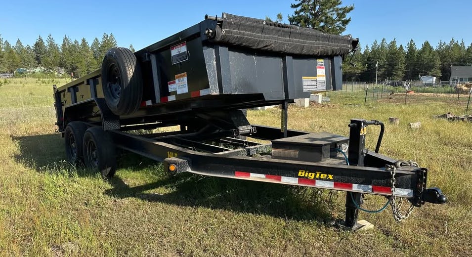 Big Tex dump trailer