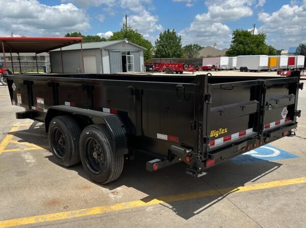 2023 Big Tex 16LP 16' Heavy Duty Low Profile Dump Trailer - Image 2