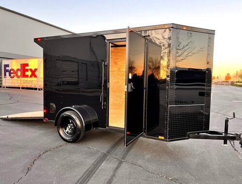 2025 Fast Cargo 5x10 Enclosed - Image 2
