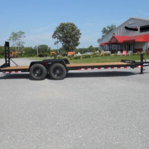 2026 BWISE EH22-14HD Low Profile 22’ Equipment Trailer