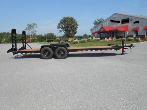 2026 BWISE EH22-14HD Low Profile 22’ Equipment Trailer - Image 2